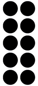 Magnet - 10 mm diametur - sett við 10 stk