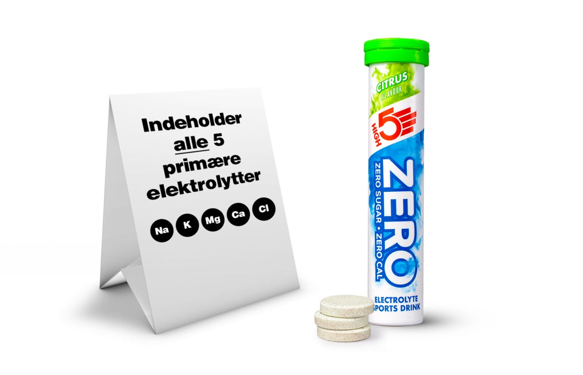 High5 Zero elektrolyt tabletter, citrus