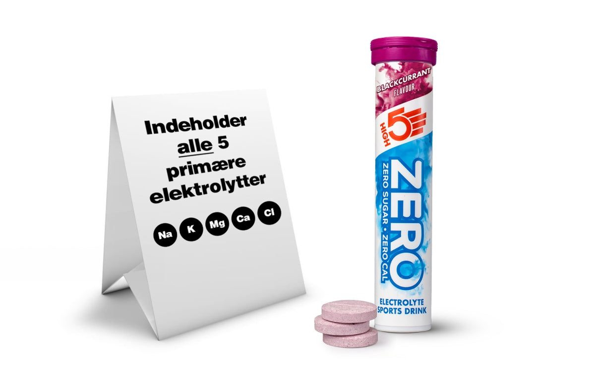 High5 Zero elektrolyt tabletter, blackcurrant