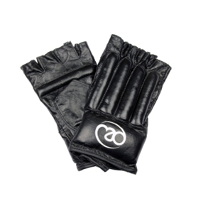 Boxing Mad Fingerless Leather Bag Mitts