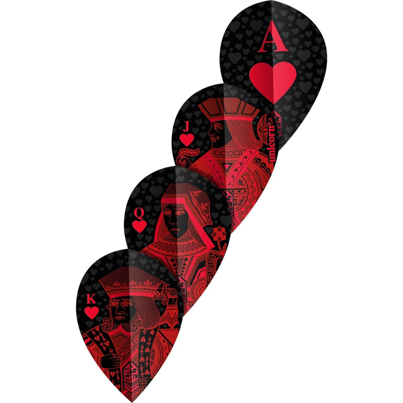 Unicorn Ultrafly 100 Royal Flush Flights Red and Silver