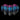 Winmau Alpha Flights Black/Pink/Blue