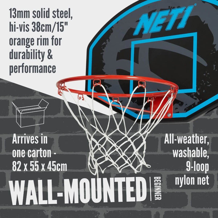 NET1 Vertical Backboard & Goal set