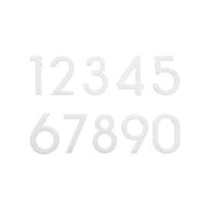 Unicorn White Dart Numbers Kit