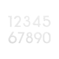 Unicorn White Dart Numbers Kit