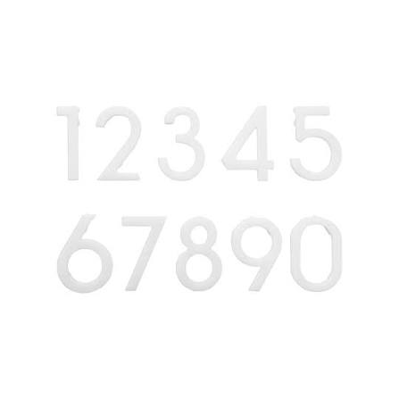 Unicorn White Dart Numbers Kit